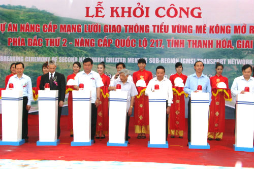 Khởi công nâng cấp Quốc lộ 217 qua tỉnh Thanh Hóa