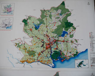 Bản đồ Quy hoạch tổng thể thành phố Hồ Chí Minh đến năm 2020